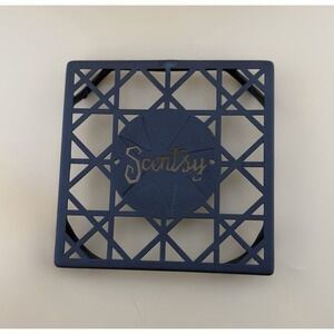 Scentsy Square Warmer Stand Trivet Powder Coated Metal 5". Retired